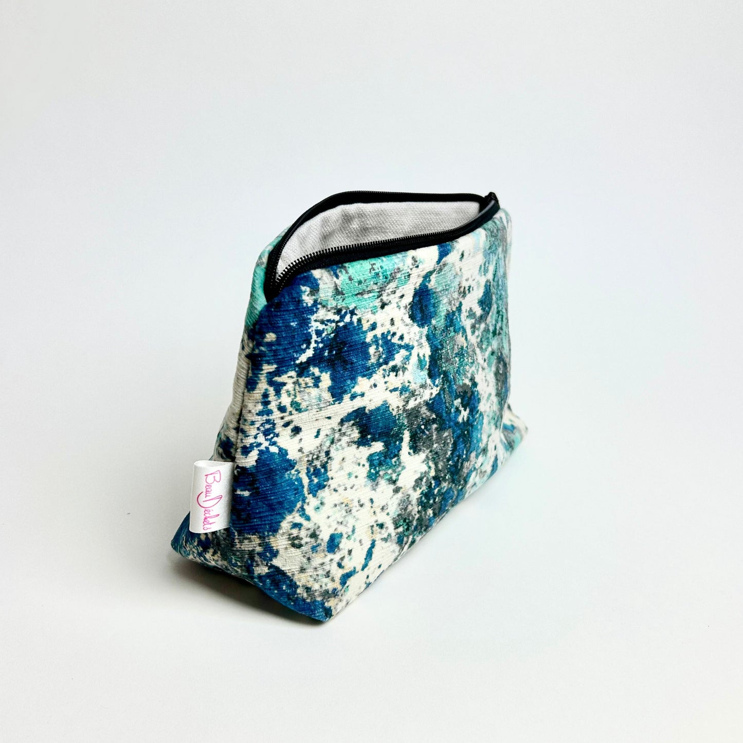 Small Pouch - Paint Splat Blue