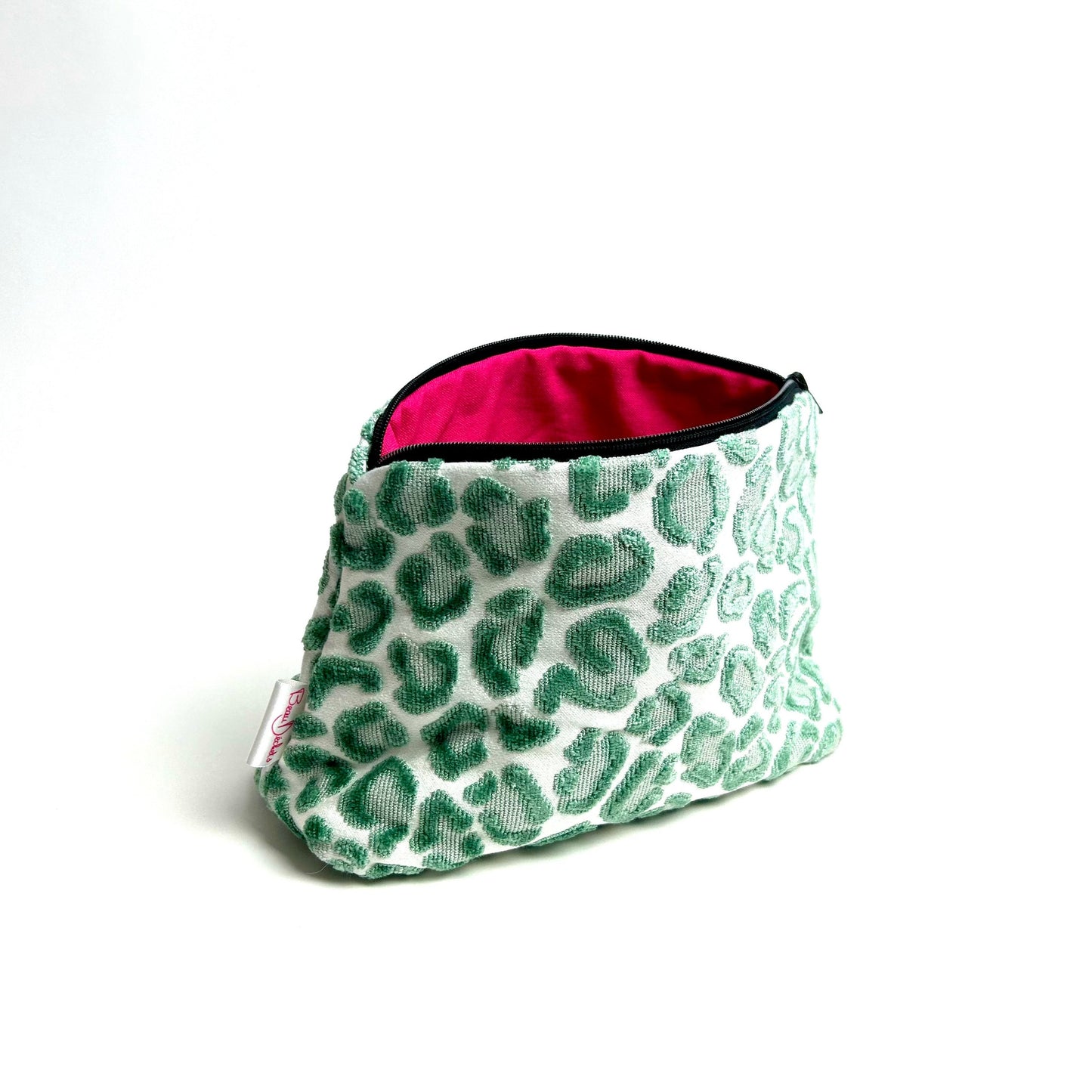 Small Pouch - Green Leopard