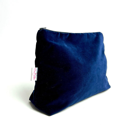 Large Pouch - Navy Velvet